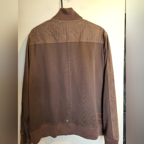 Puma Brown Zip-Up Jacket, Size XL - Picture 3 of 5